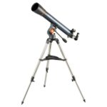 Pachet promo: Telescop Celestron AstroMaster 90AZ, refractor + Suport Hama pentru telefoane / binoculare / telescop cu Ø 2,5-4,8 cm